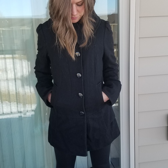 Black Steve Madden pea coat - Picture 8 of 8